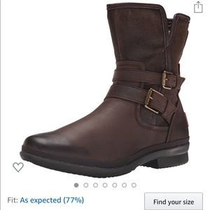 Woman’s Mid Calf Leather Ugg Boot